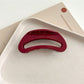 Beau - Retro Semi Circular Acetate Hair Clip