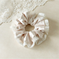 Gifty - Oversized Satin Mesh Edge Hair Scrunchie