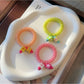 Gifty - Sweet Style Bead Detail Spiral Hair Tie