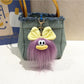 Keypus - Funny Bow Doll Bag Charm Keychain
