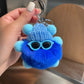 Keypus - Cute Colorful Coal Ball Elf Keychain