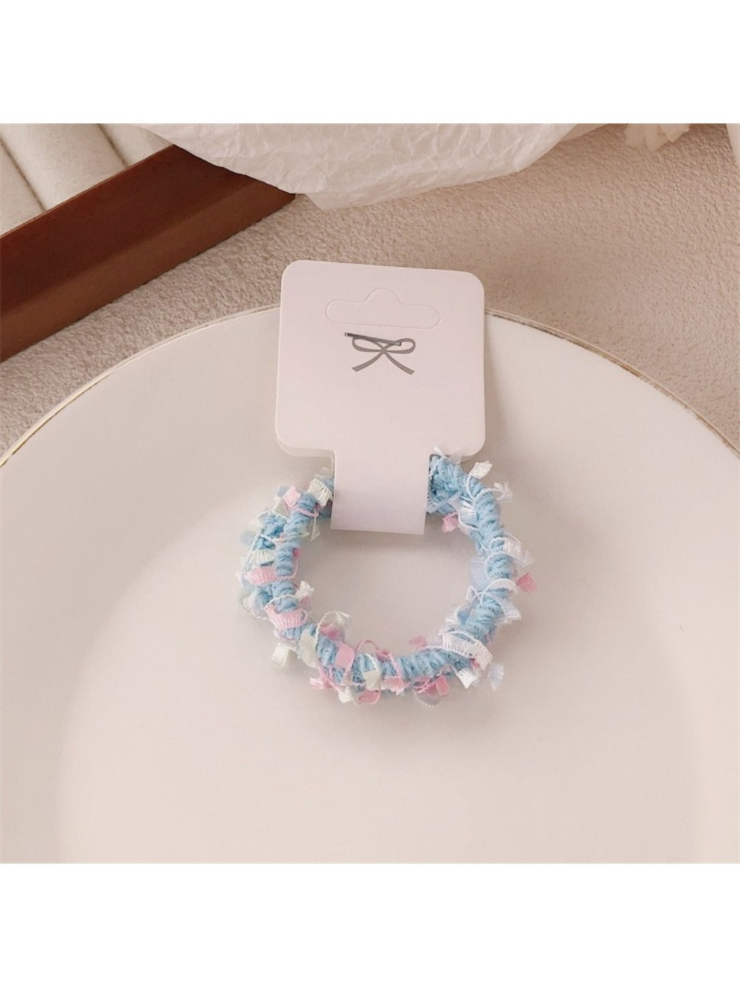 Gifty - Sweet Colorful Hair Tie (2 Pcs)