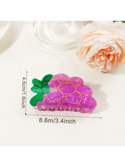 Beau - Glossy Fruit Shape Sweet Style Claw Clip