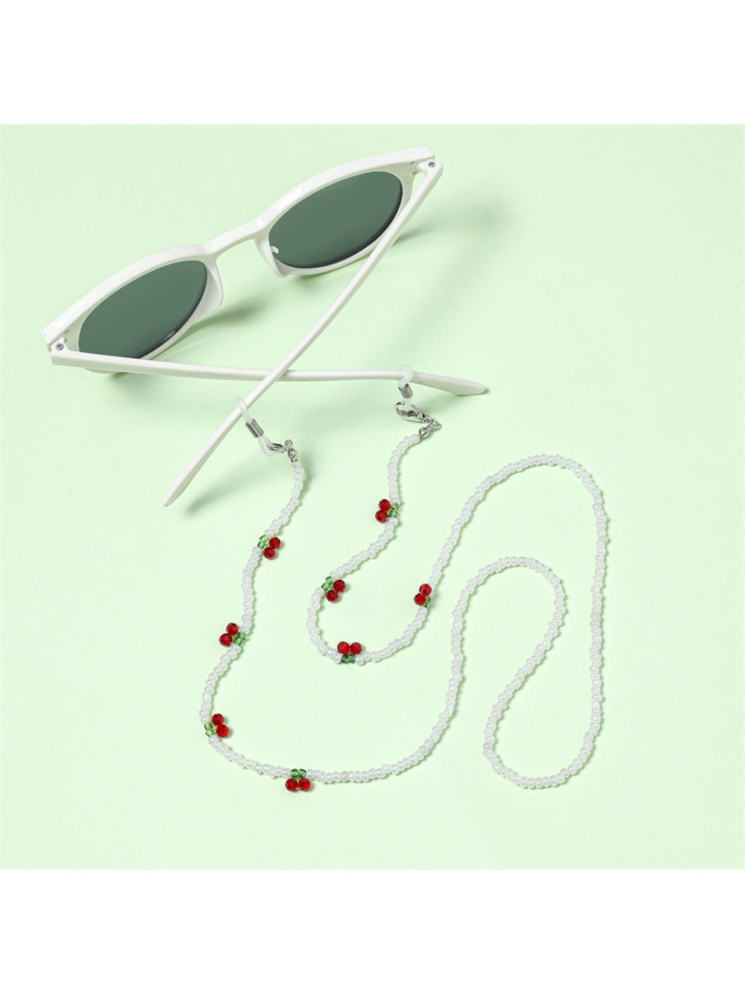 Velra - Cherry Beaded Eyeglass Strap