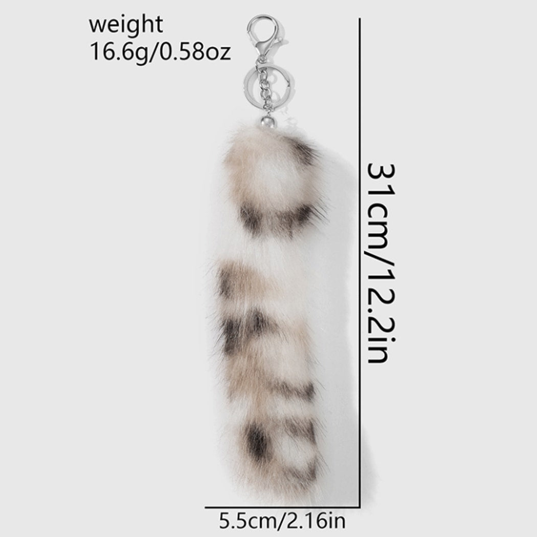 Keypus - Decorative Cute Plush Tail Style Keychain