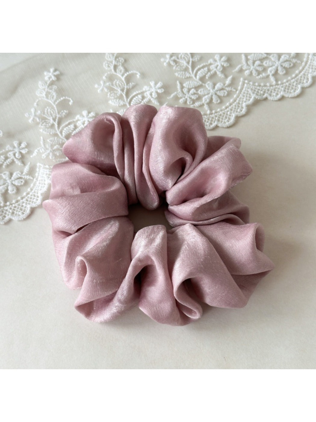 Gifty - Elegant Satin Scrunchie Thick