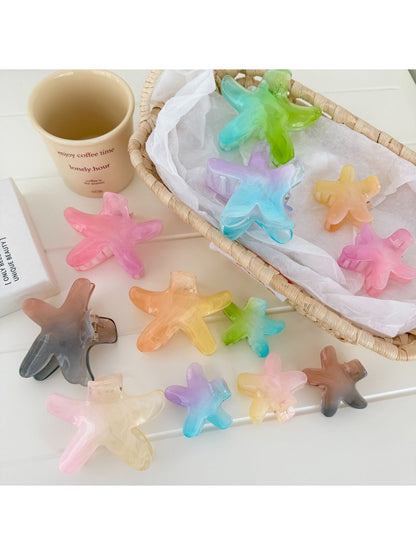 Beau - Sweet Starfish Gradient Gloss Claw Clip