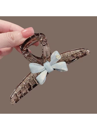 Beau - Butterfly Bow PVC Alloy Decorative Claw Clip