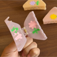Beau - Retro Flower Triangle Acetate Hair Clip