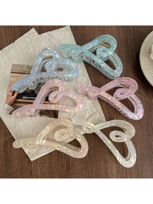 Beau - Ombré Heart Hair Claw Clip