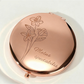 Mirroray - ABS Round Double Mirror Folding Mirror