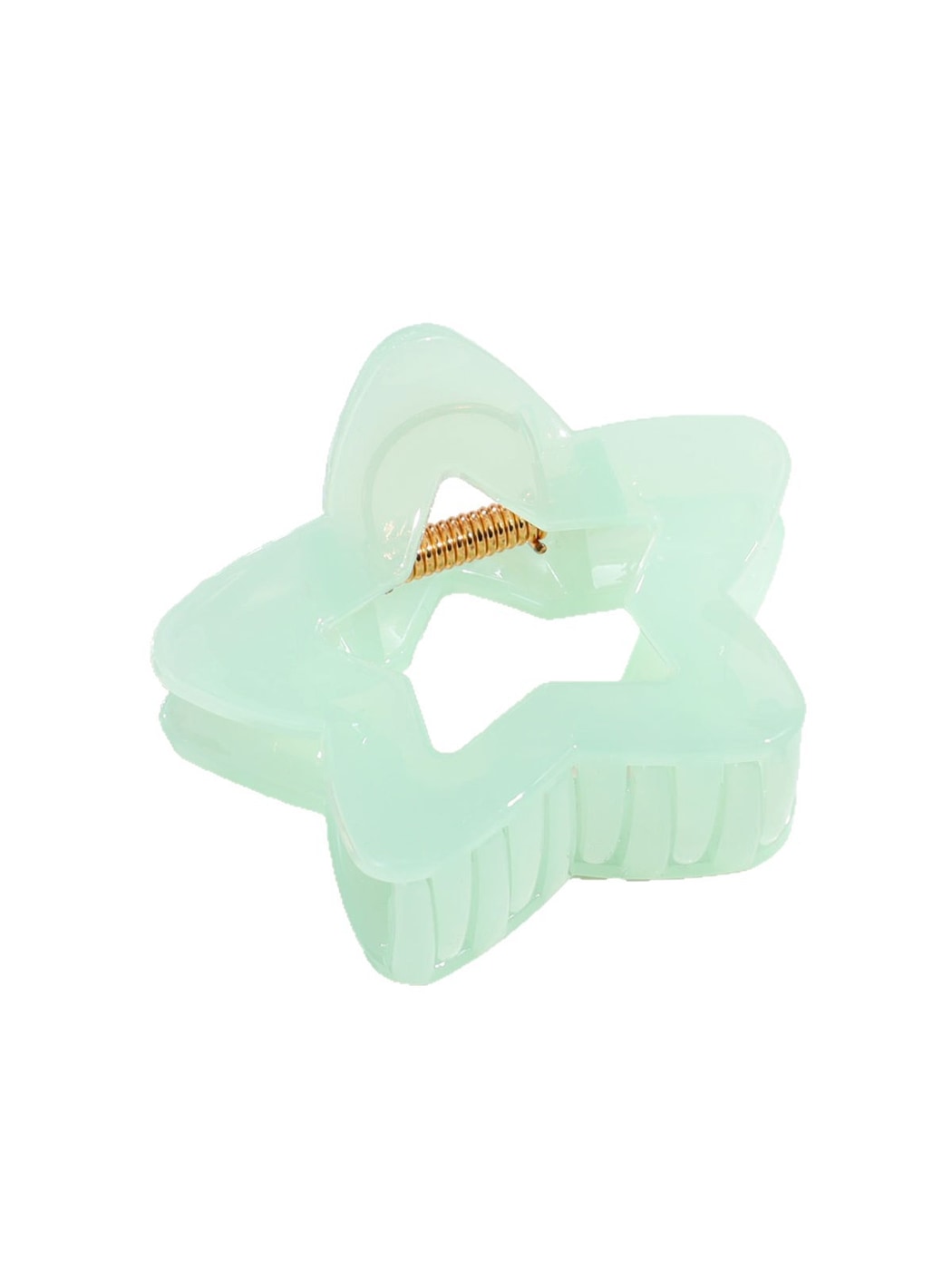 Beau - Sweet Style Star-Shaped Plastic Alloy Claw Clip