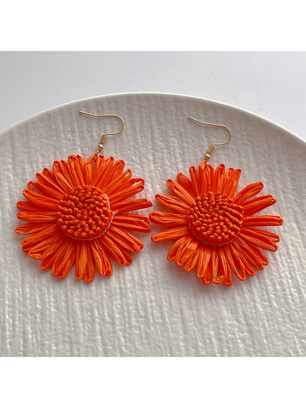 Earedge - Statement Flower Drop Earrings