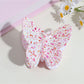Beau - Printed Butterfly Plastic Fashion Hair Claw Clip