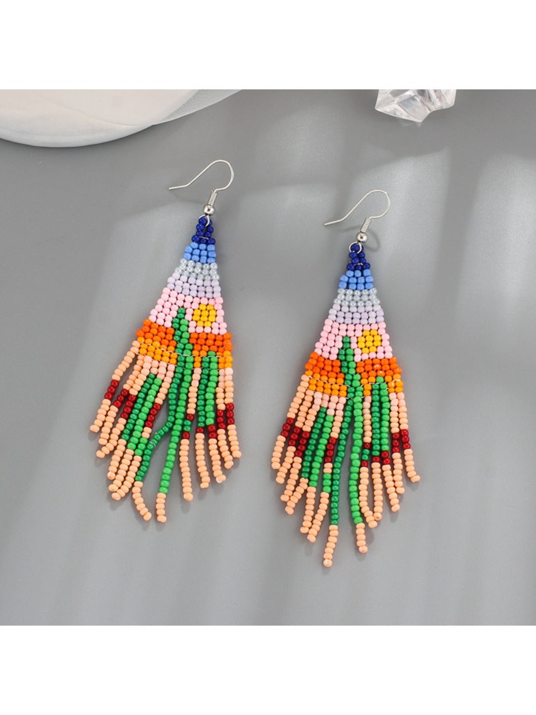Earedge - Retro Cactus Drop Earrings