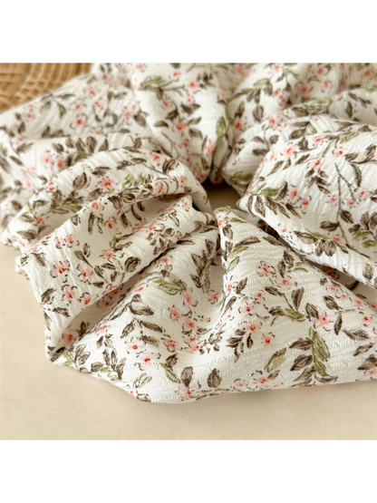 Gifty - Floral High Stretch Polyester Scrunchie