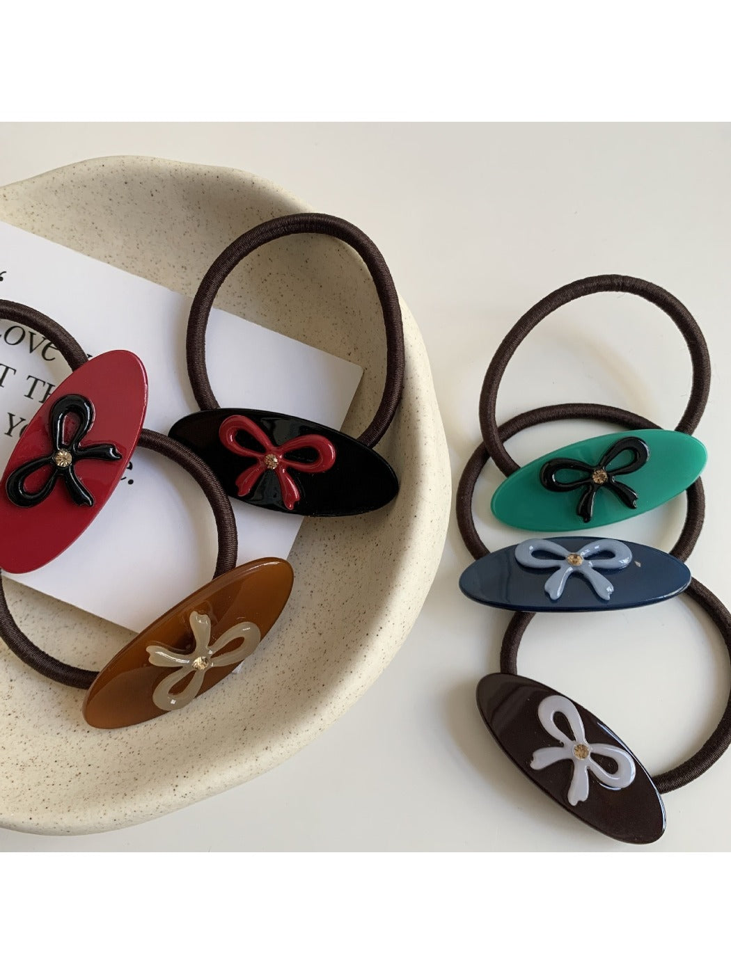 Gifty - Acetate Oval Hair Tie