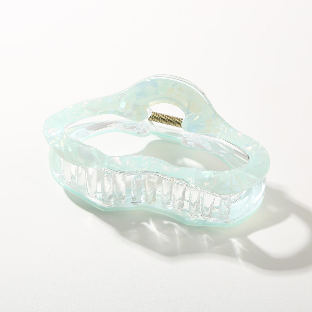 Beau - Cloud Shape Acetate Alloy Hair Claw Clip