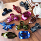 Beau - PC Bow Accent Geometric Ring Hair Claw Clip