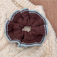 Gifty - Cute Knit Color Edge Scrunchie