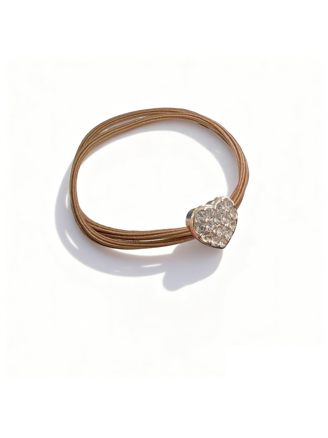 Gifty - Shiny Heart-Shaped Hair Tie