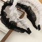 Gifty - Sweet Mesh Ruffle High Crown Headband