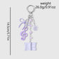 Keypus - Fresh Music Note and Book Charm Keychain
