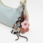 Keypus - Retro Bow Tassel Flower Keychain Bag Charm