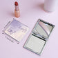 Mirroray - Butterfly Rose Print Folding Compact Mirror