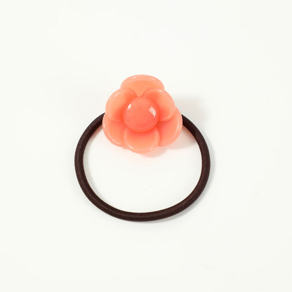 Gifty - Acetate Flower Hair Tie for High Ponytail Bun