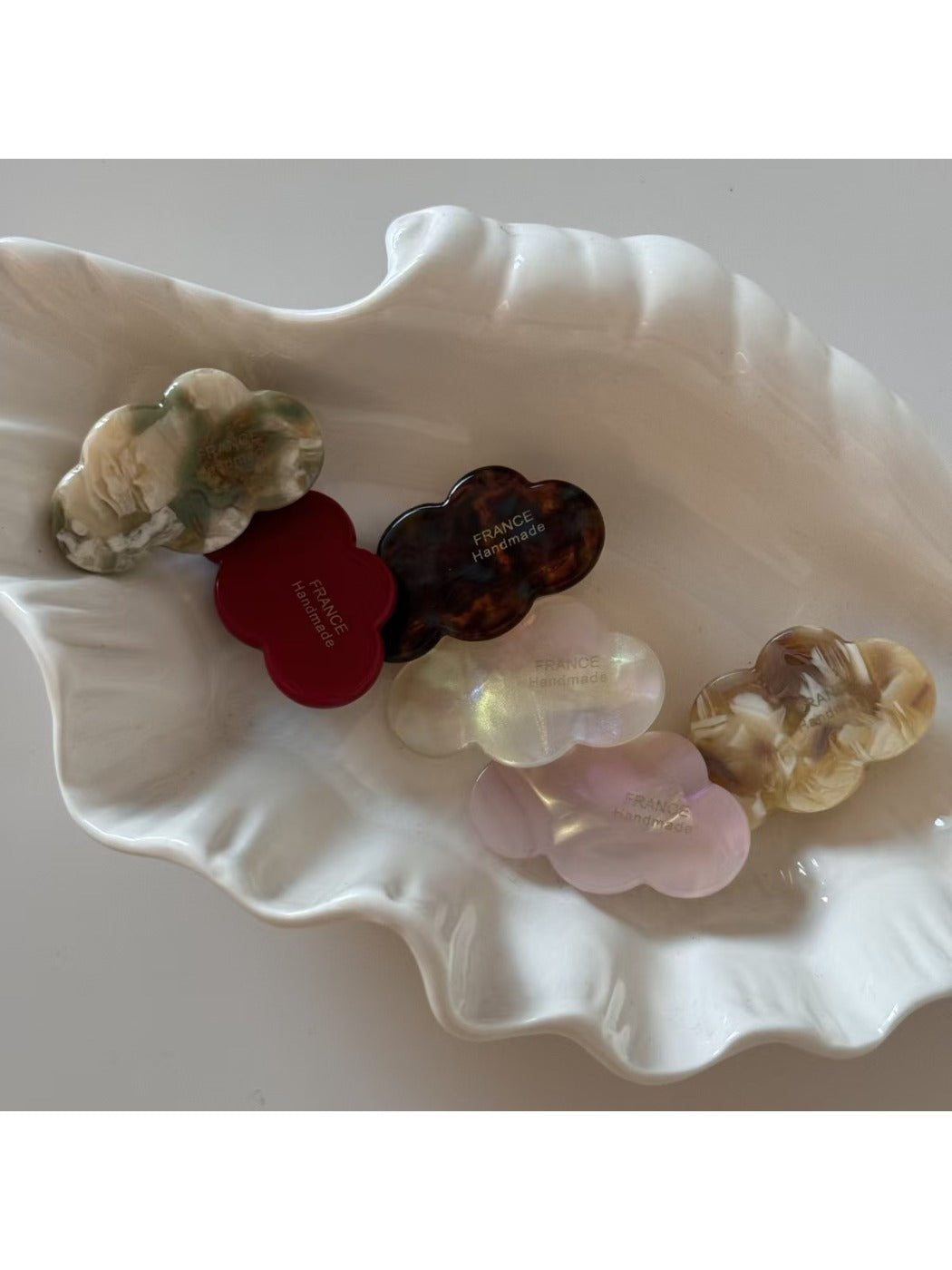 Beau - Beautiful Cloud Shaped Acetate Hair Clip