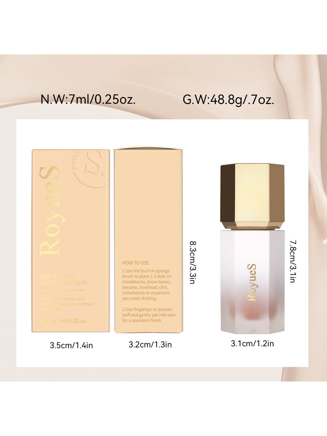 Royues - Sun Sculpt Liquid Contour