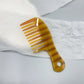 Camerow - Wide-Handle Mixed-Pattern Styling Comb
