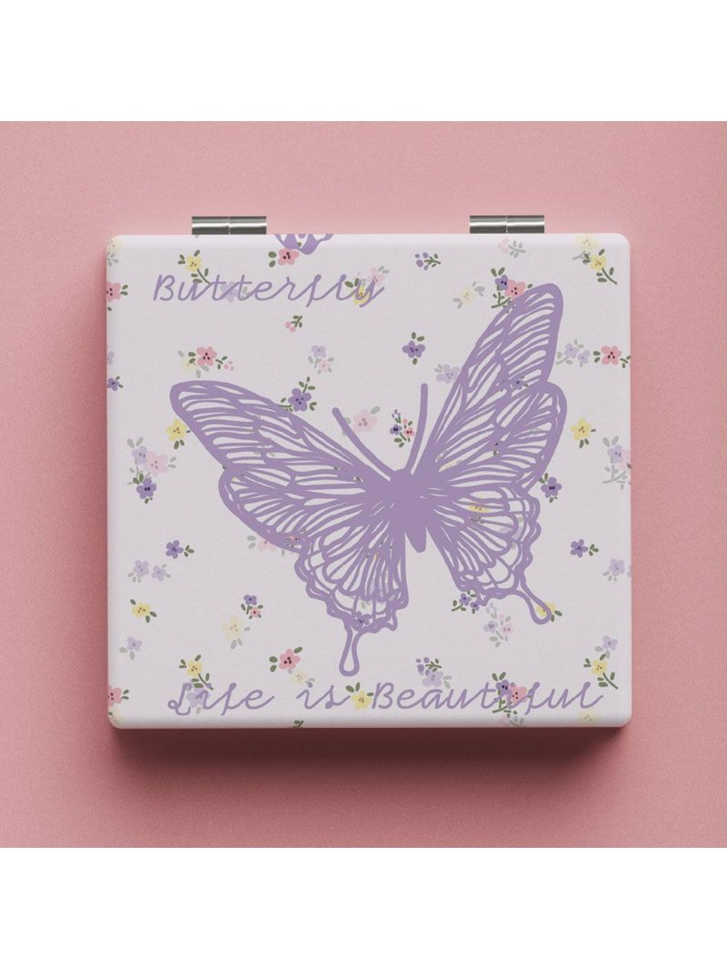 Mirroray - Butterfly-Design Folding Makeup Mirror