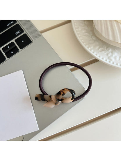 Gifty - High-Stretch Acetate Bow Hair Tie