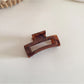 Beau - Simple Geometric Plastic Claw Clip