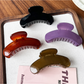 Beau - Minimal Small Geometric Ring Plastic Claw Clip