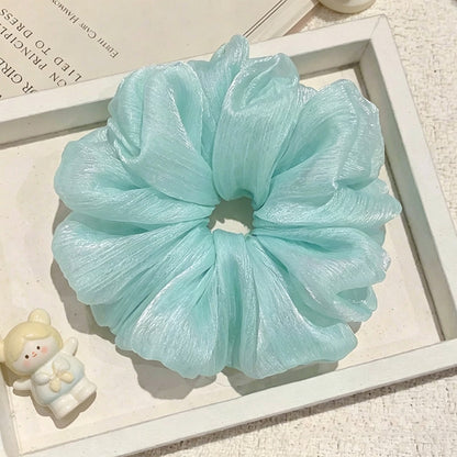 Gifty - Double Layer Polyester Round Scrunchie