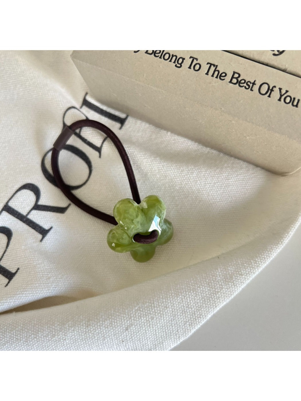 Gifty - Solid Floral Hair Tie