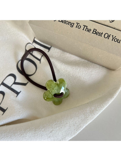 Gifty - Solid Floral Hair Tie