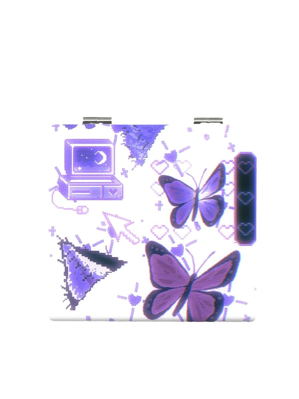Mirroray - Y2K Style Foldable Touch-Up Makeup Mirror