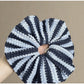 Gifty - Modern Color Blocked Striped Scrunchie