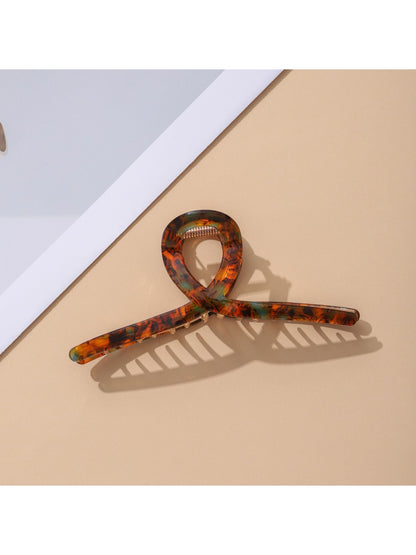 Beau - Elegant Large Cross Design Claw Clip