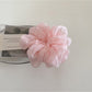 Gifty - Fluffy Polyester Mesh Polka Dot Scrunchie