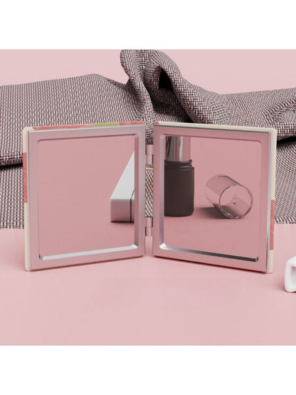 Mirroray - Tulip Patterned Square Vanity Mirror