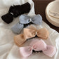 Beau - Layered Double Bow Banana Clip