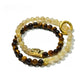 Lovra stackable beaded bracelet laid flat showing full length and bead details