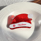 Beau - Christmas Theme Glitter Heart Claw Clip