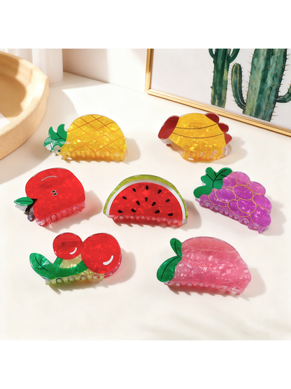 Beau - Glossy Fruit Shape Sweet Style Claw Clip