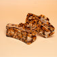 Beau - Leopard Print Pvc Hair Clip